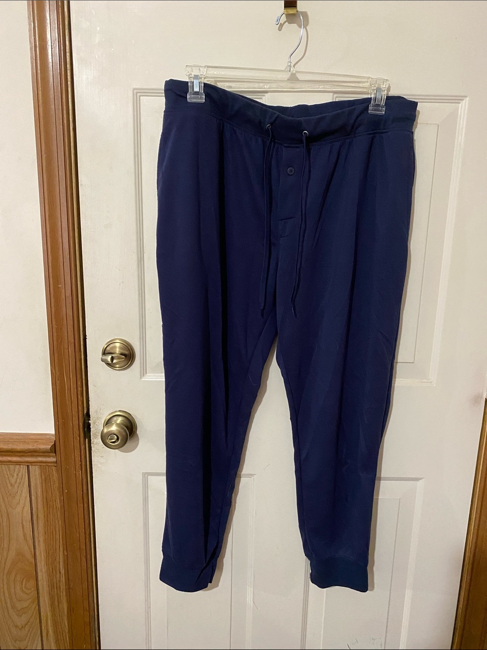 Fruit of the Loom Men's Dark Navy Jogger Pants XL